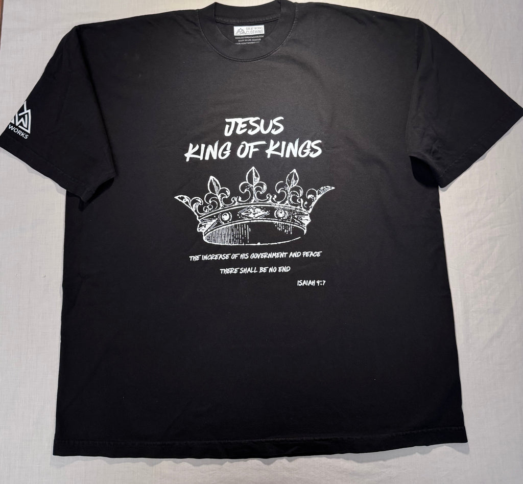 JESUS KING OF KINGS Oversized Tee