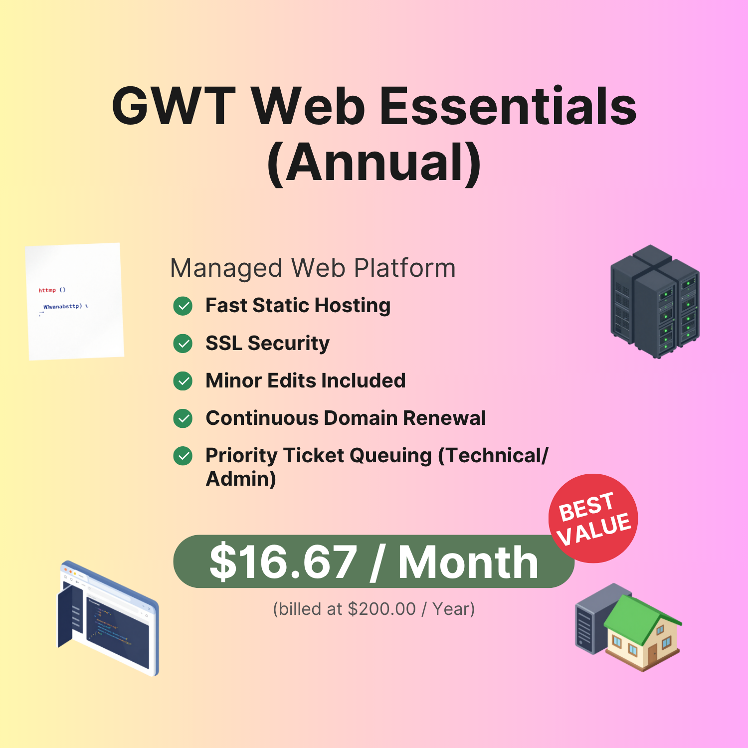 GWT Web Essentials (Annual)