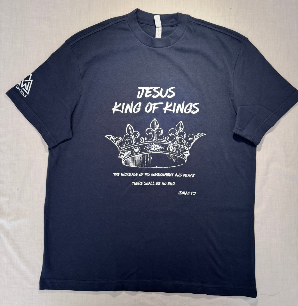 JESUS KING OF KINGS Oversized Tee