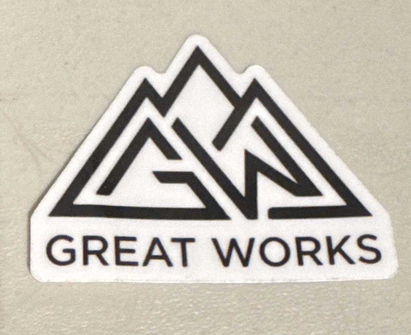 Great Works Sticker