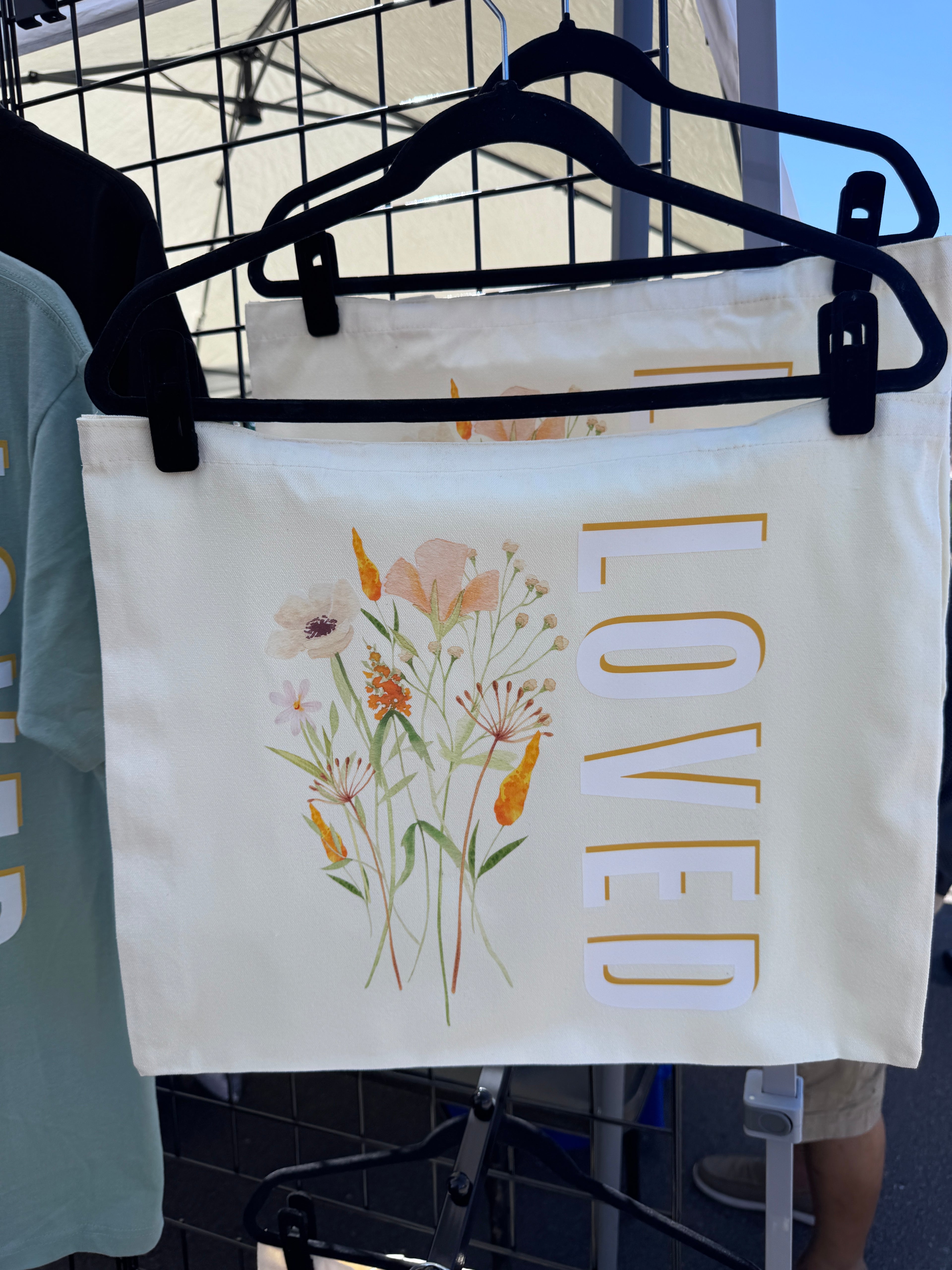 LOVED Canvas Tote
