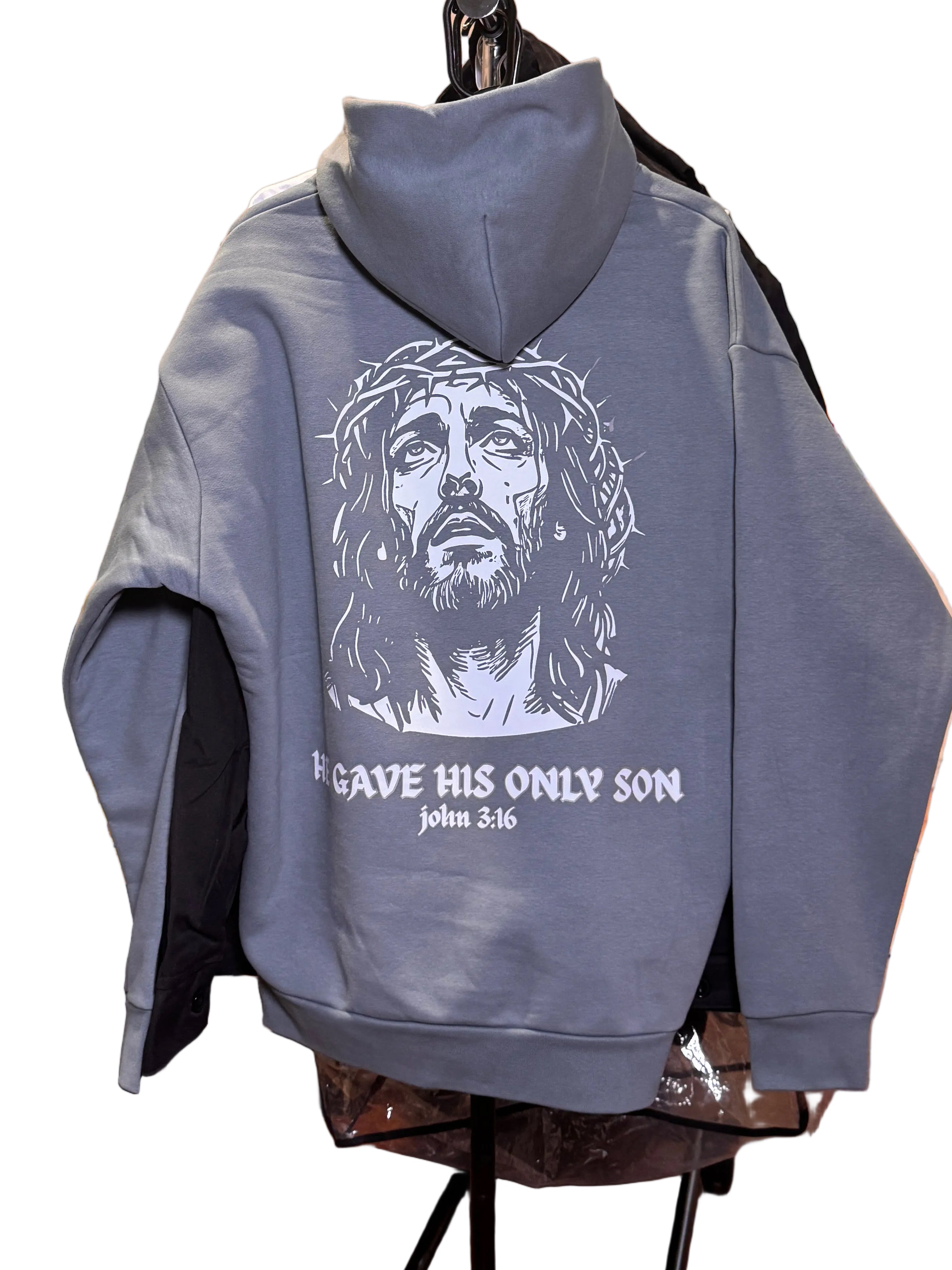 FOR GOD SO LOVED Hoodie Premium Ultra Heavyweight