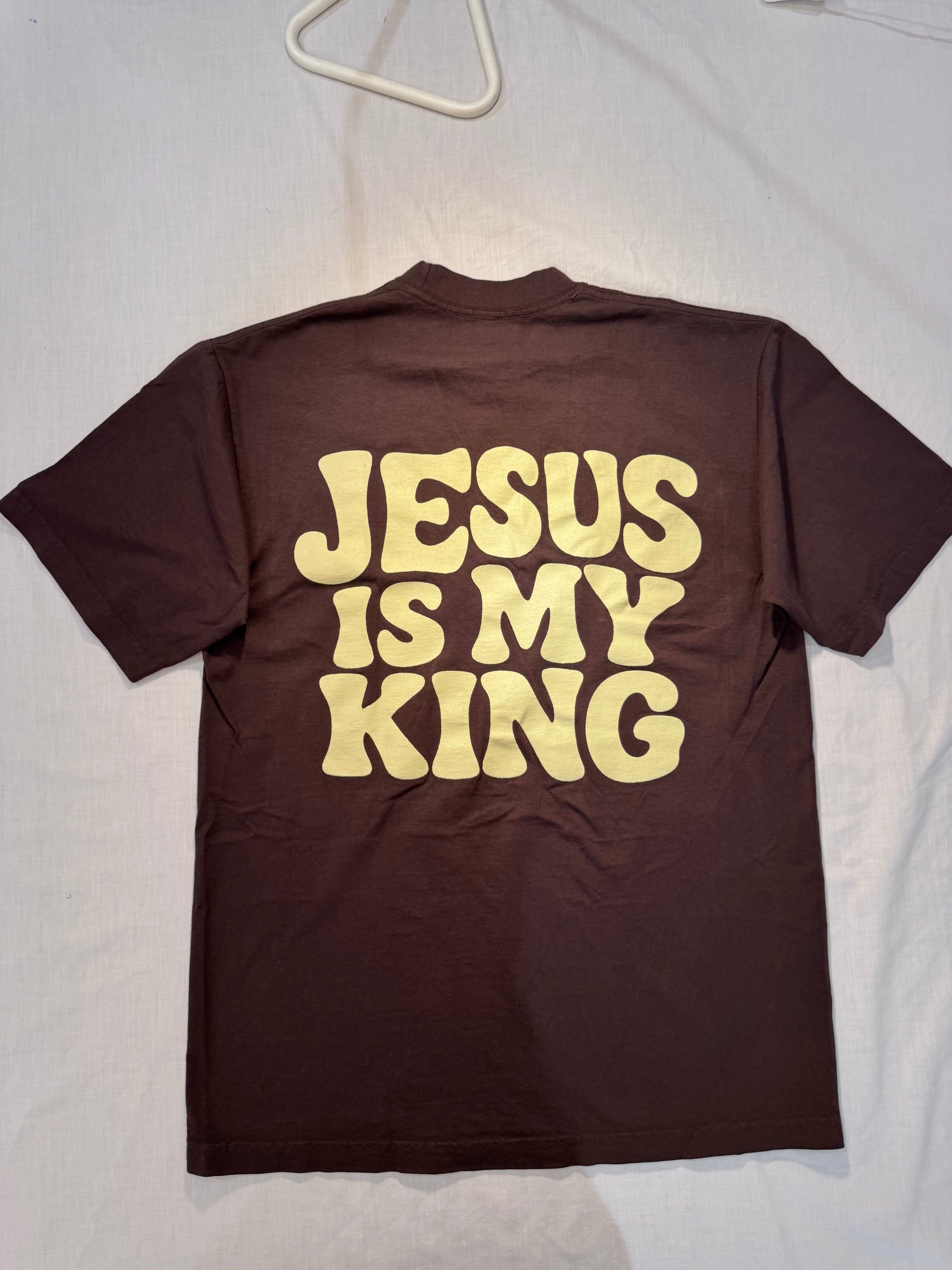 JESUS IS MY KING Oversized Tee