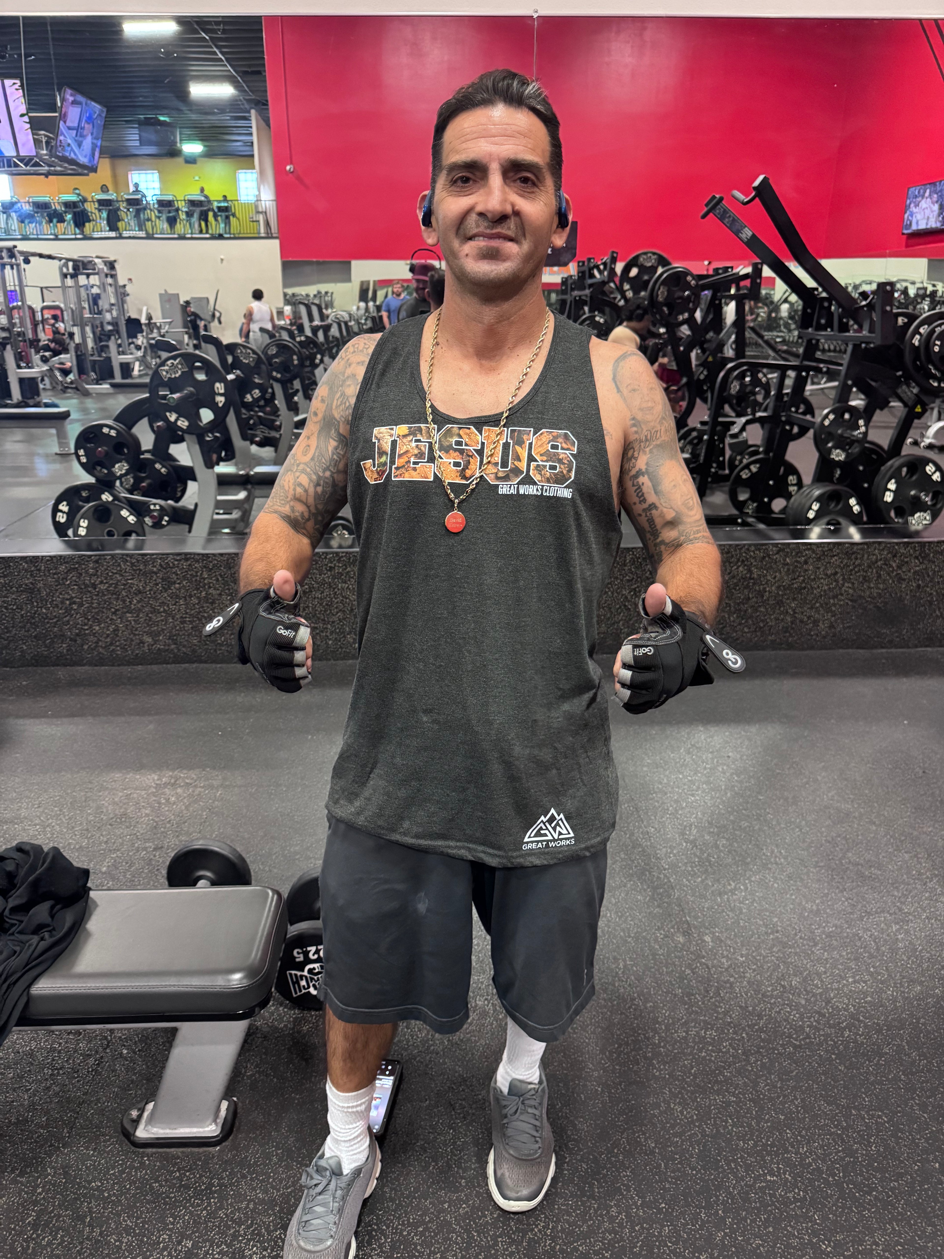 JESUS Men's Tank