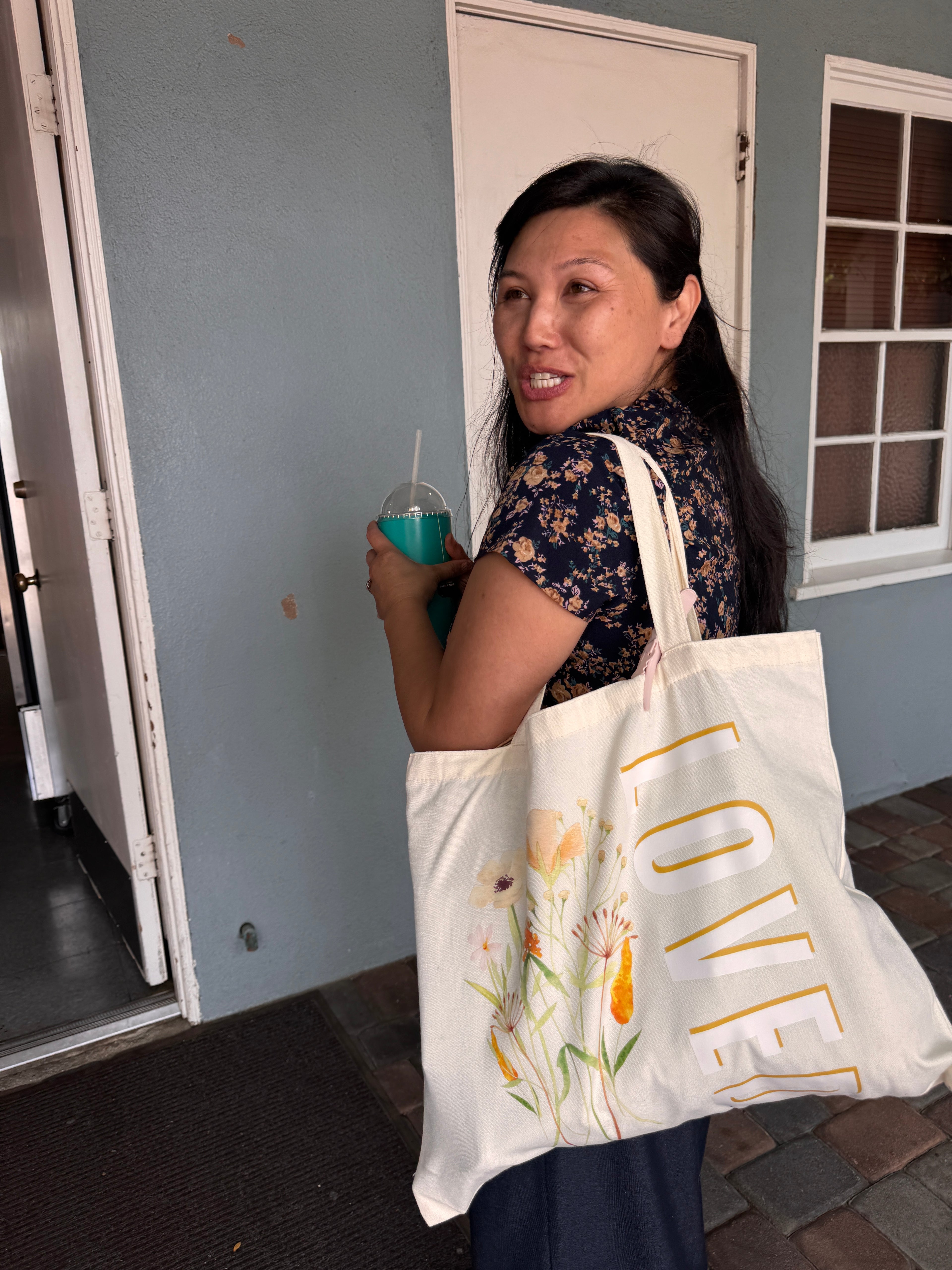LOVED Canvas Tote